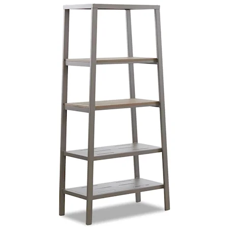 Contemporary Outdoor Etagere with 4 Shelves